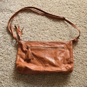 Day & Mood Genuine Leather Crossbody Bag Boho Normcore
